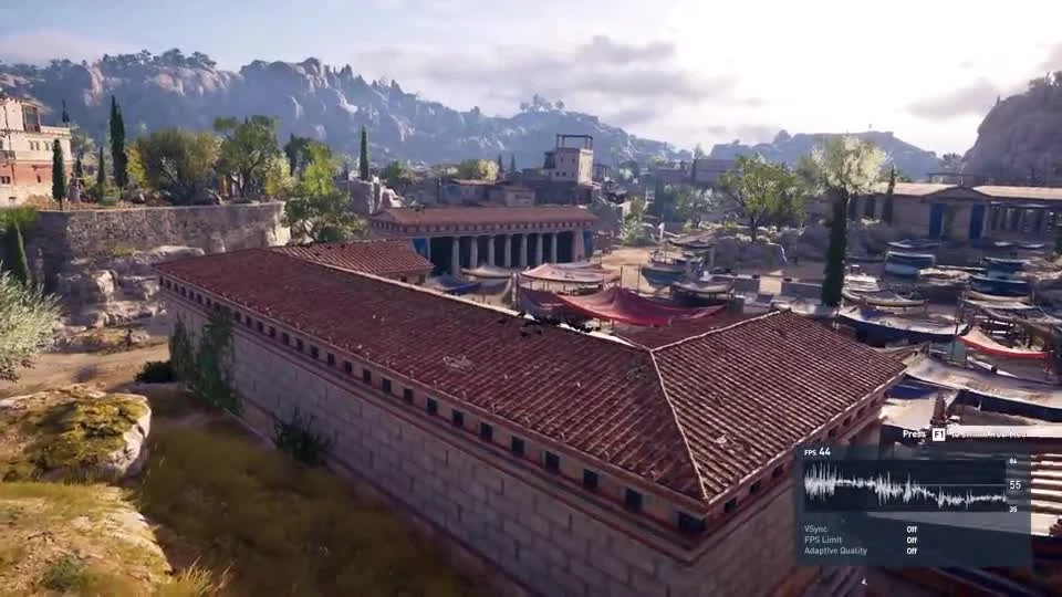 Видеосравнение Assassin's Creed: Odyssey на NVIDIA 2080 TI и 1080 TI