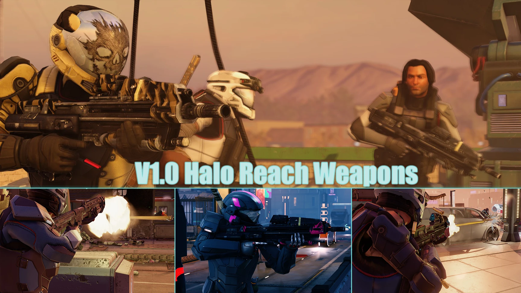 XCOM 2 "Nigel Reach Weapons / Оружие из Halo Reach(Русифицирован)"