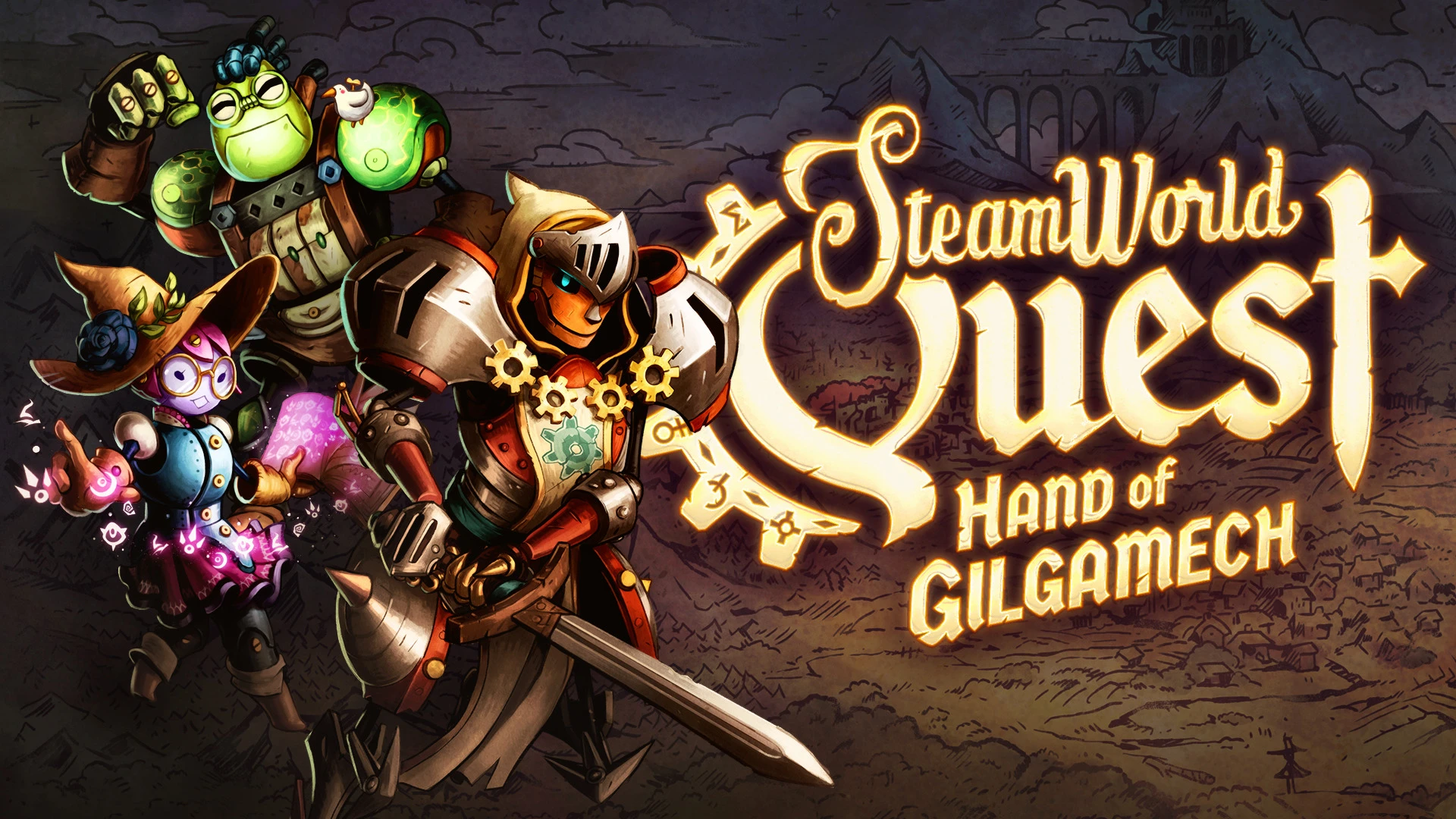 Состоялся релиз SteamWorld Quest: Hand of Gilgamech