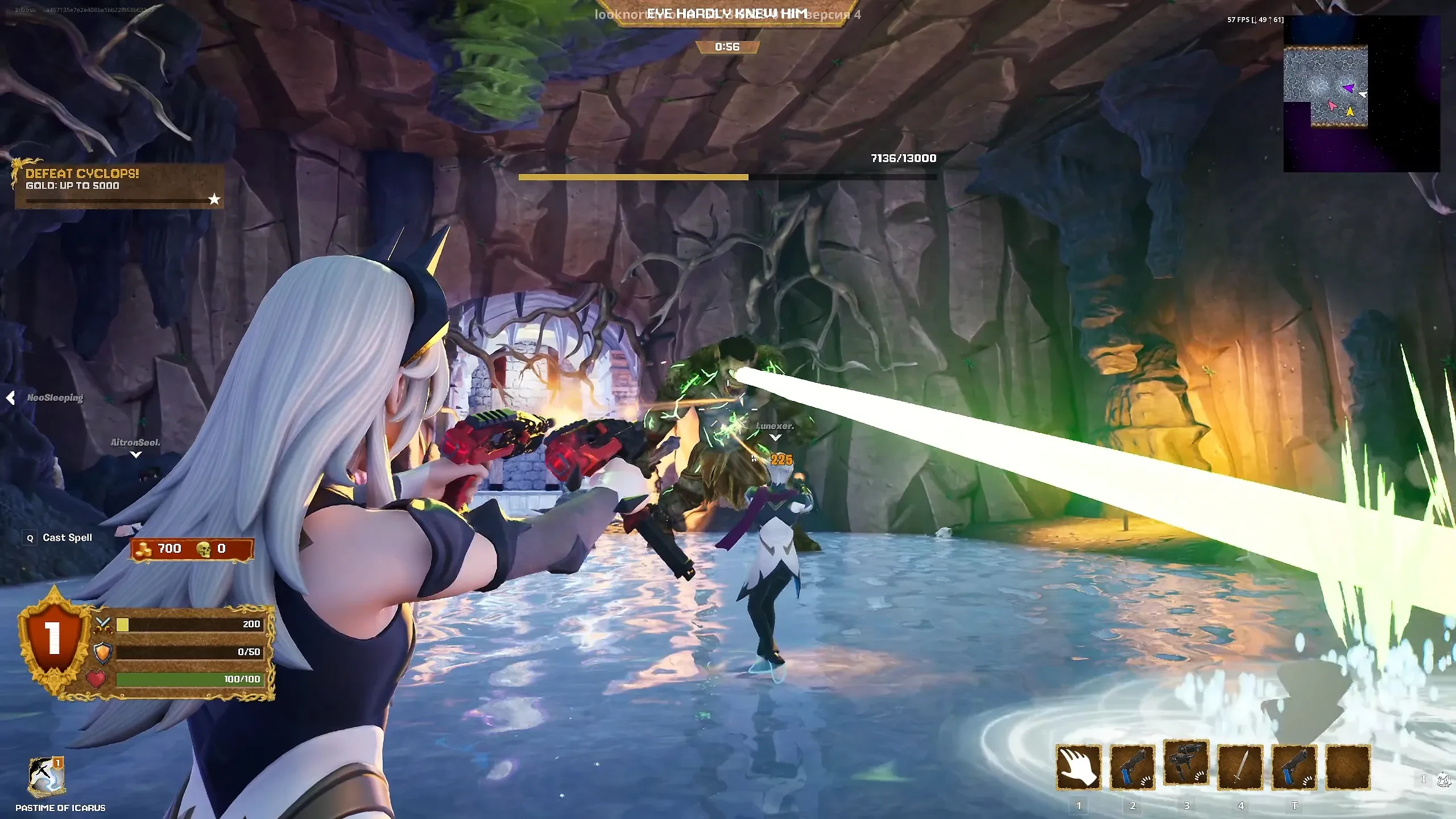 В Fortnite стала доступна ролевая игра DUNGEONAUTS