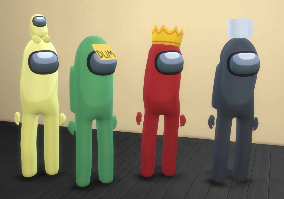 The Sims 4 "Облики из Among Us"