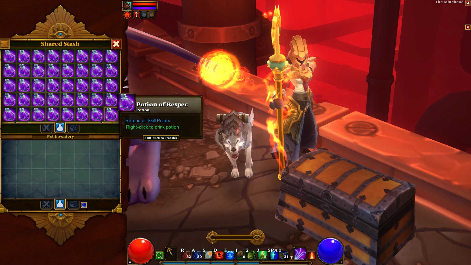 Torchlight 2 "Skill Respec Potion"