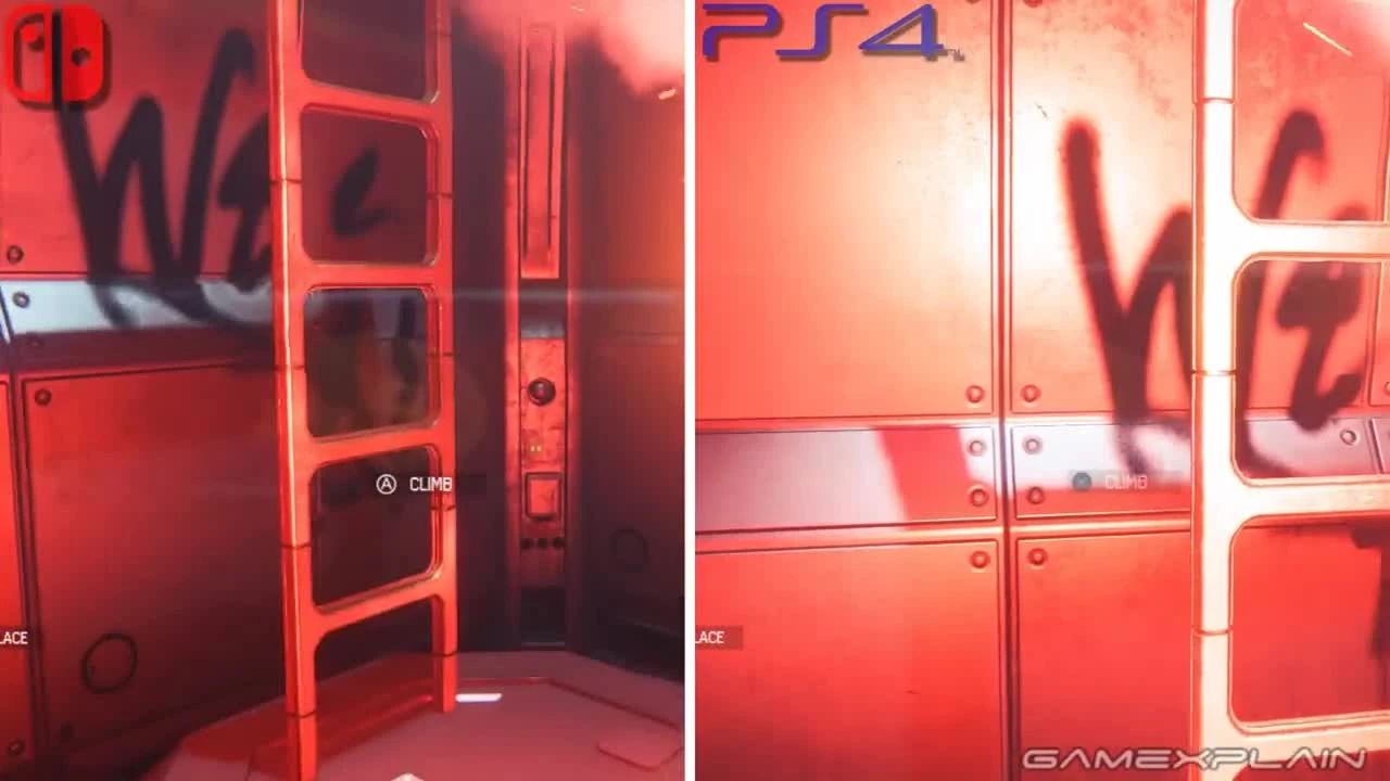 Видео сравнение: Alien: Isolation на Nintendo Switch и PS4