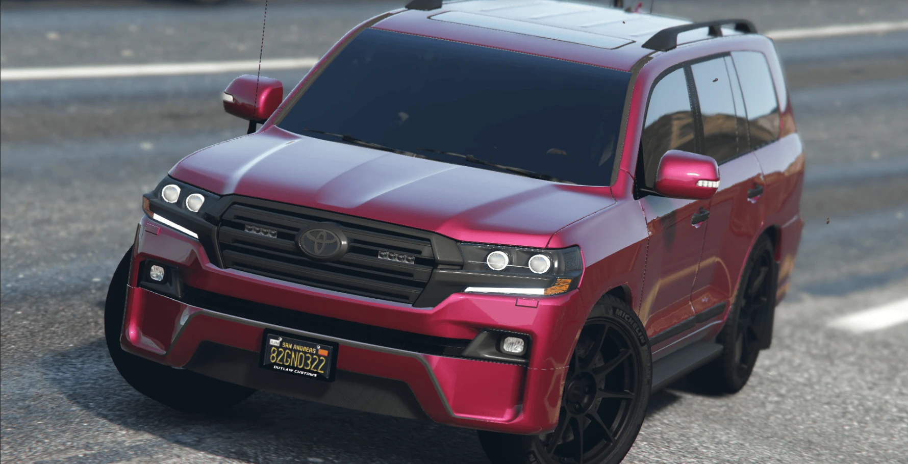 Grand Theft Auto 5 Legacy "Toyota Land Cruiser 200"