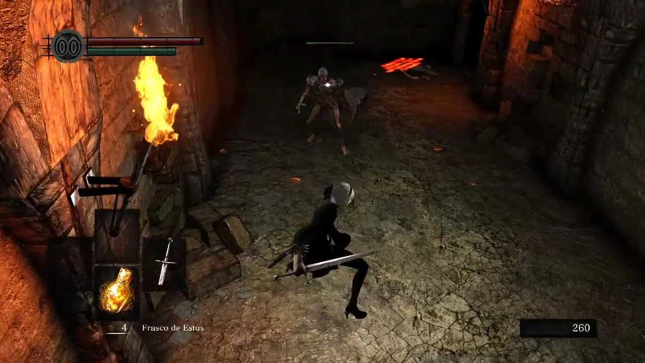 В Dark Souls Remastered можно поиграть за 2B из NieR: Automata