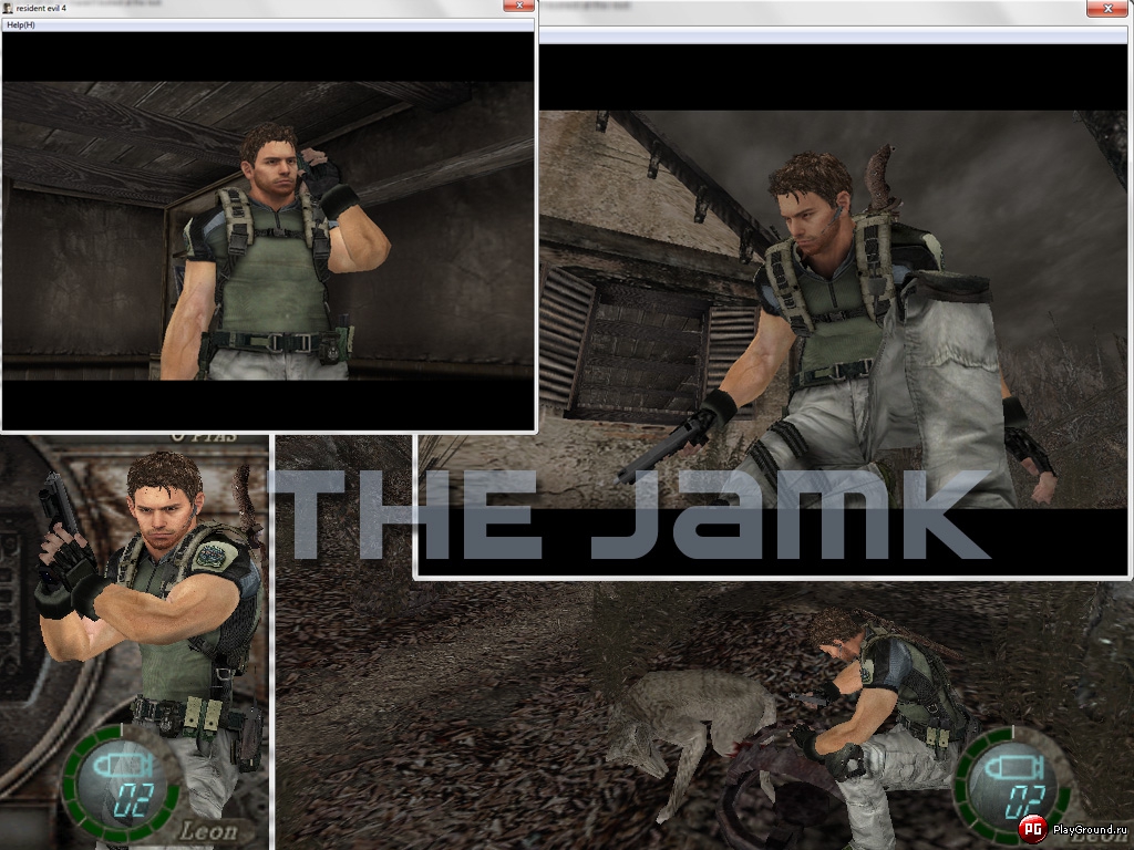 Resident Evil 4 "Замена Леона на Криса из 5 части"