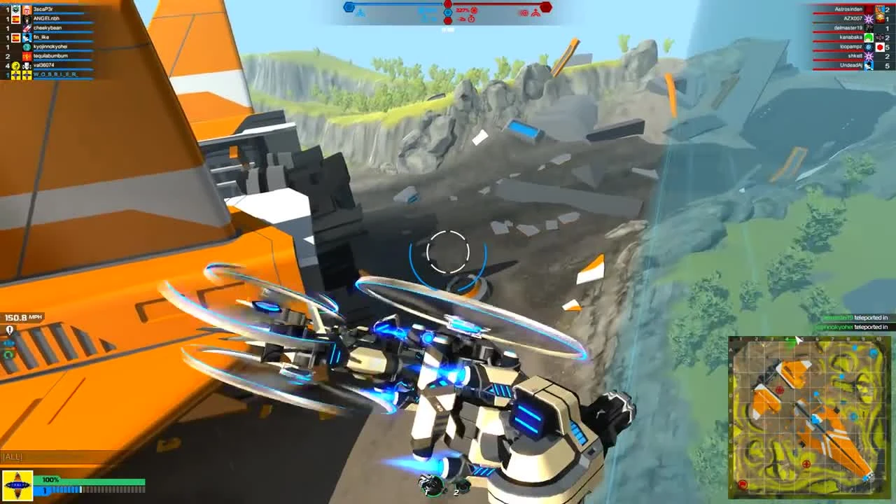 ROBOCRAFT "новая карта. обновление"