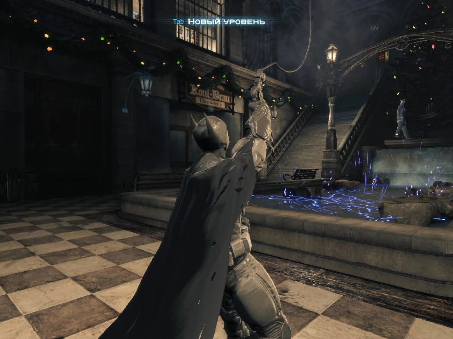 Batman: Arkham Origins "Головокружительный вид | Прикол-баг"