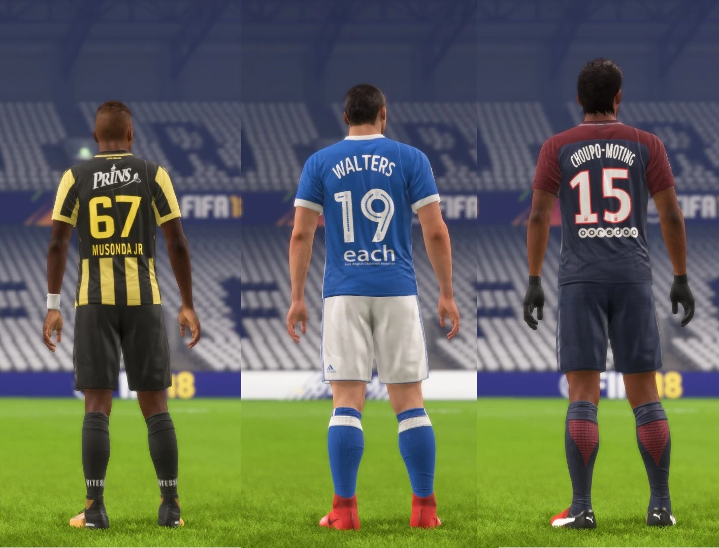 FIFA 18 "Окончательные составы команд от 01.09.18"