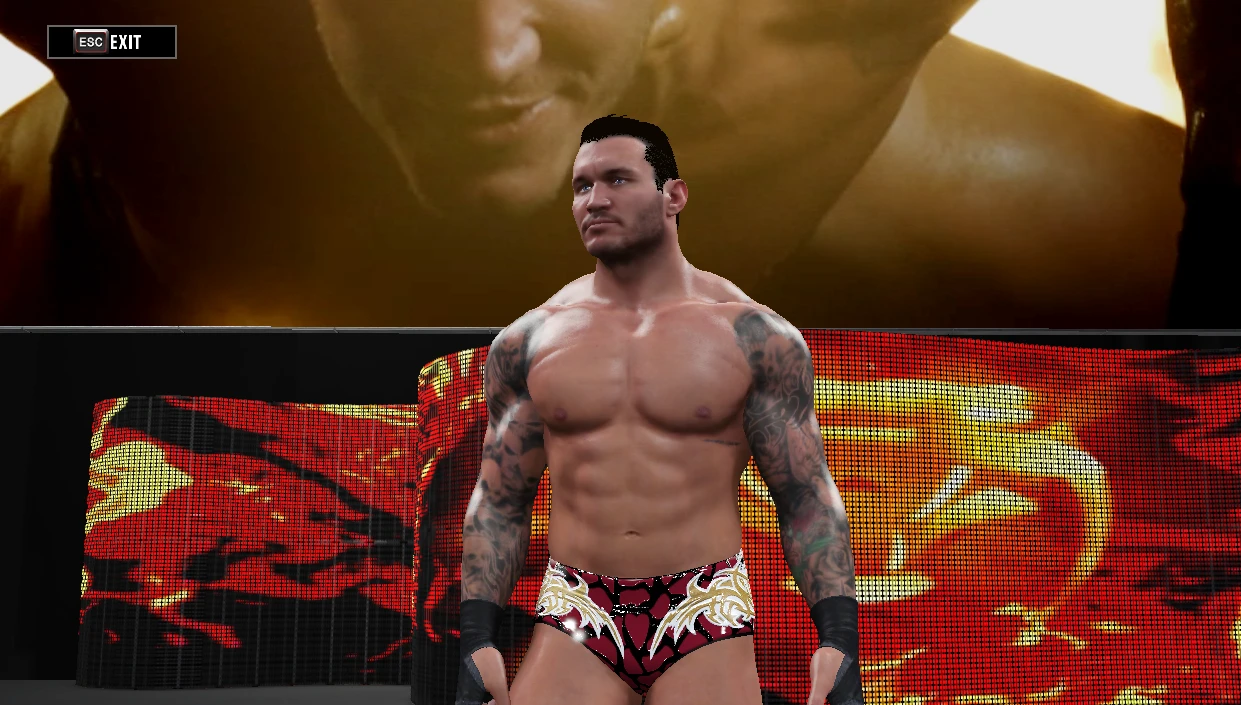 WWE 2K16 "Randy Orton Super ShowDown Attire (Лицевая анимация) WWE 2K19 Порт мод"