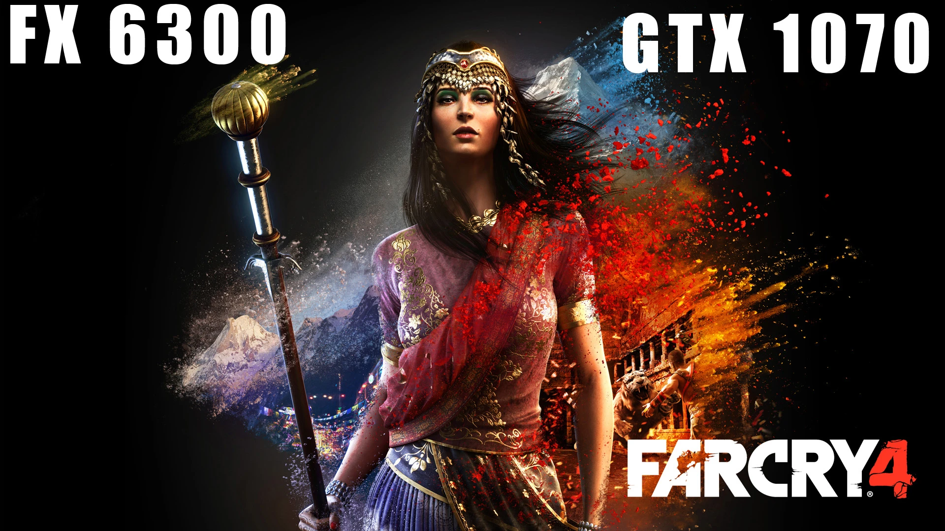 Far Cry 4 производительность Fx 6300 в связке Gtx 1070 Ultra config