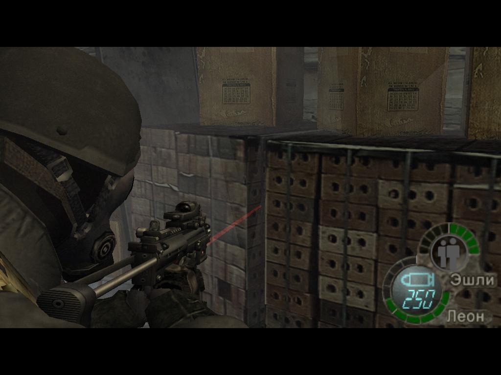 Resident Evil 4 "Замена TMP на МР7"