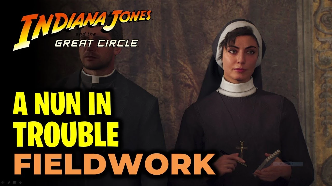 "Монахиня в беде": руководство по выполнению дополнительного задания в Indiana Jones And The Great Circle