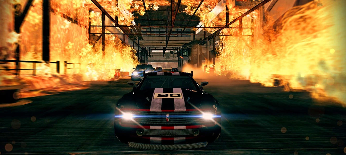 Как выглядела одна из ранних версий Split Second