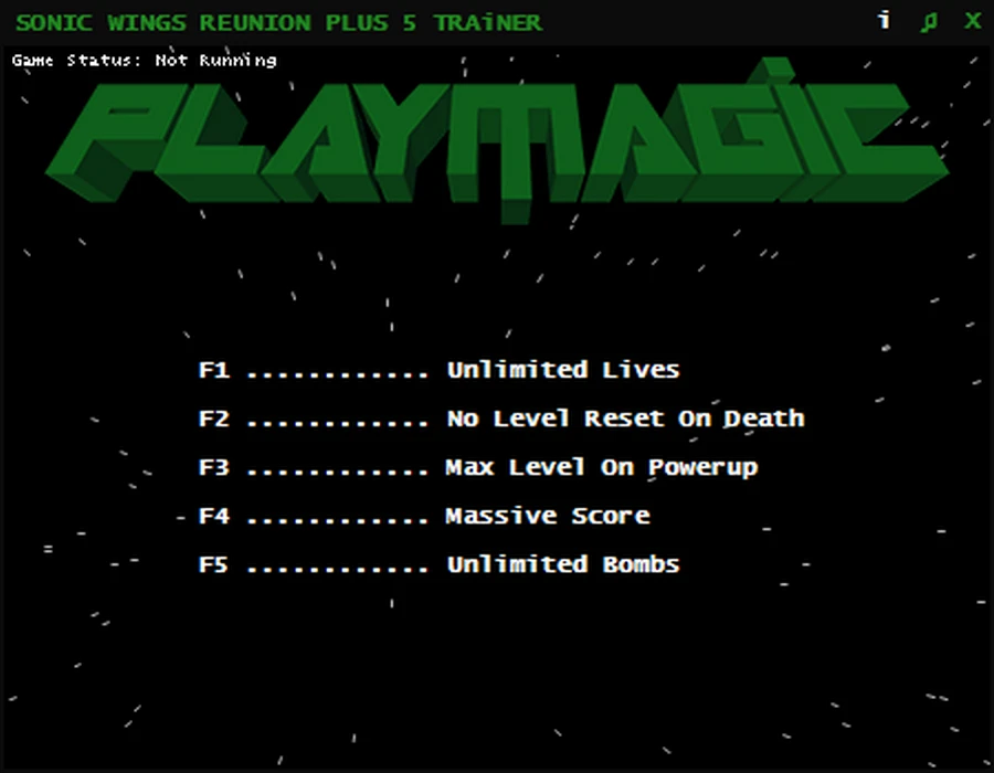 SONIC WINGS REUNION "Трейнер +5" [TENOKE] {PLAYMAGiC}