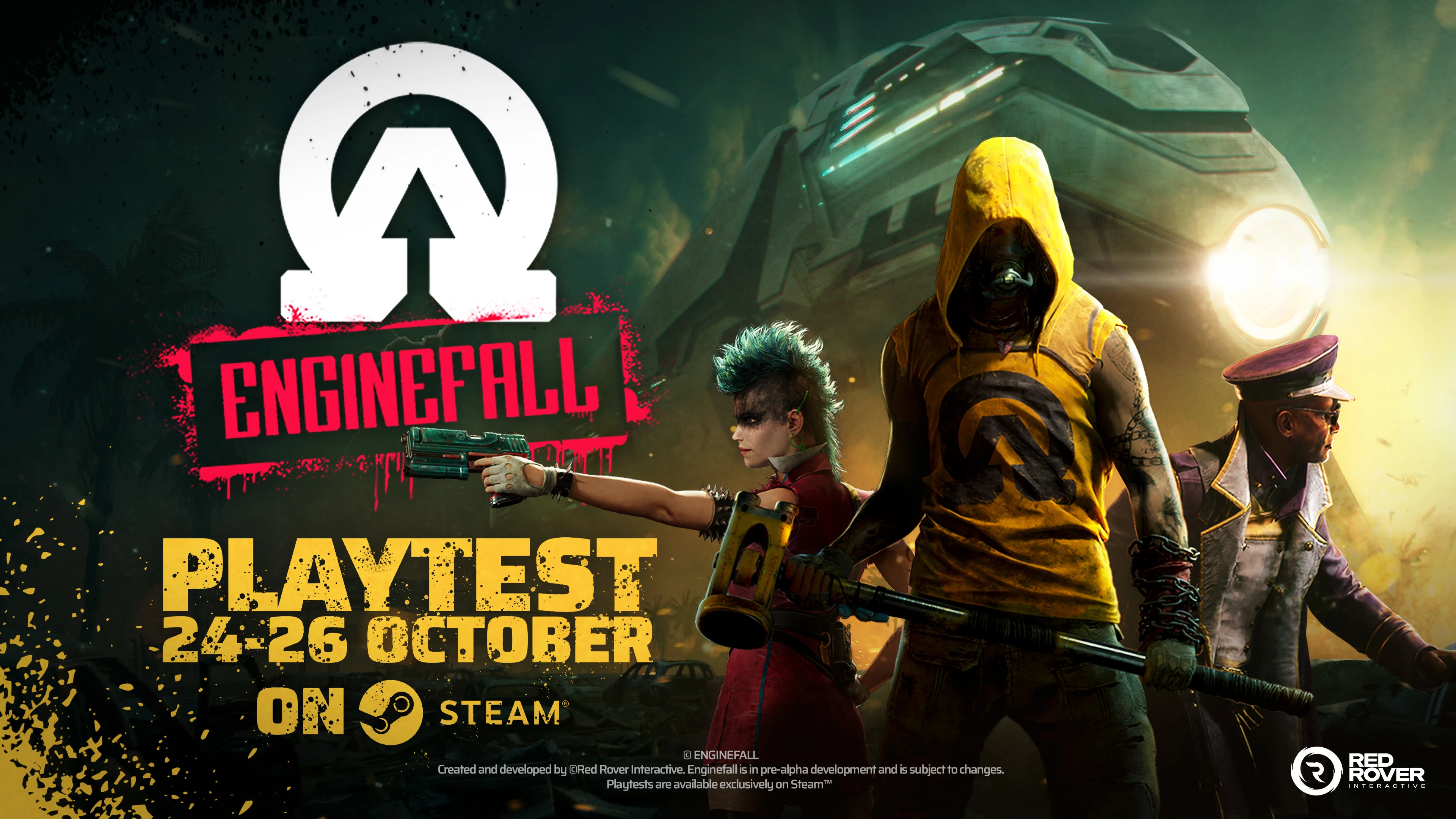 Все на борт! Крупный публичный плейтест Enginefall начинается сегодня