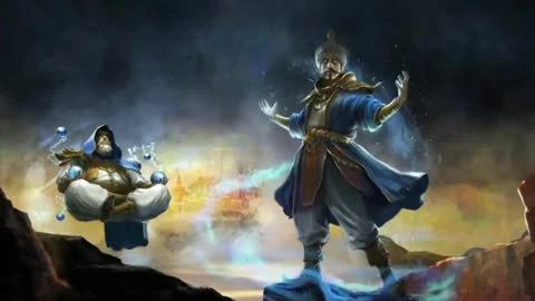 Might &amp; Magic Duel of Champions "Релизный трейлер Forgotten Wars"