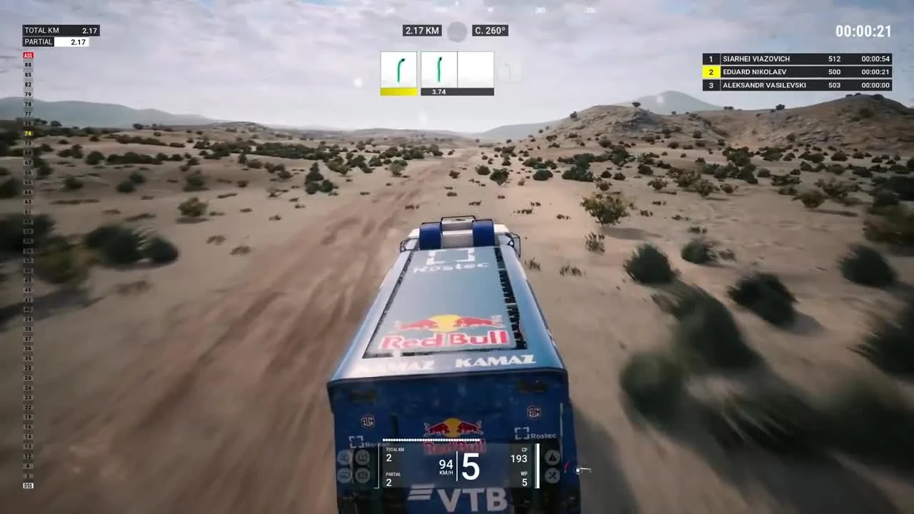 Dakar 18. Геймплей\Первый взгляд