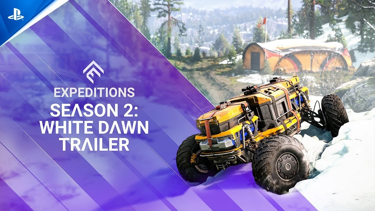 Для игры Expeditions: A MudRunner Game вышло дополнение "Белая заря"