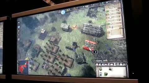 Stronghold 3 "gamescom 2011 геймплей (Кам.)"