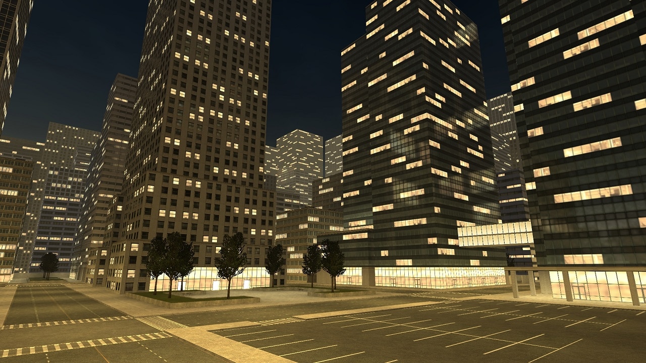 Garry's Mod "Ночной город Goldencity"