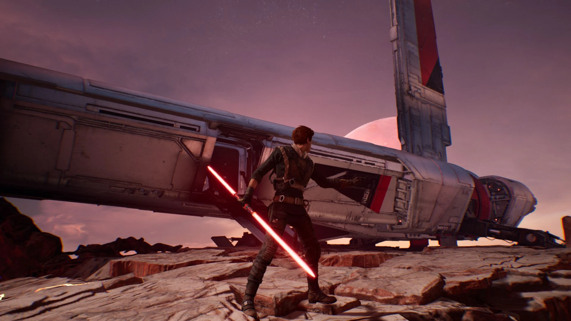Star Wars Jedi: Fallen Order "Green to Red Lightsaber"