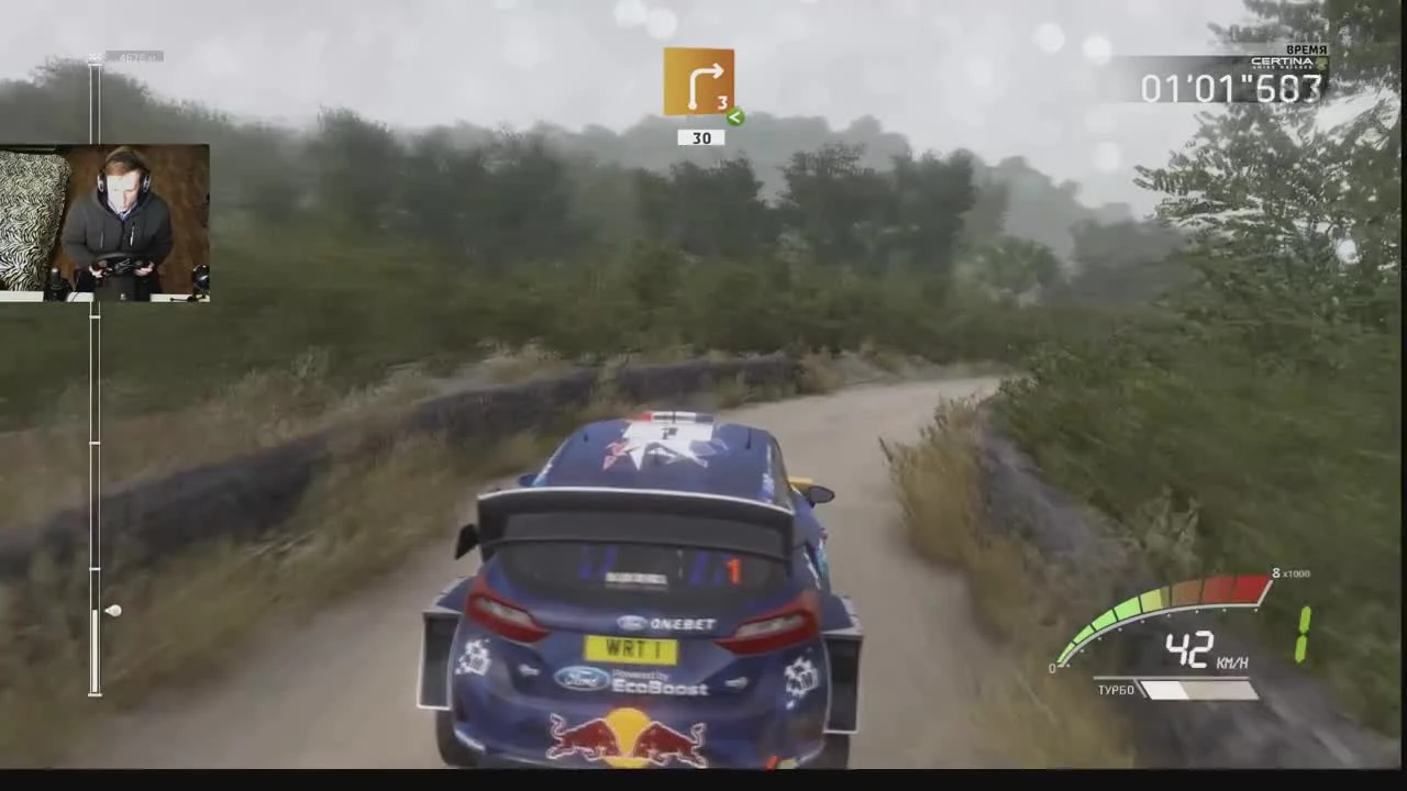 WRC 7 FIA на слабом ПК + руль (2-4 Cores, 4-12 Ram, GeF 630/550/1060, Rad 7870)