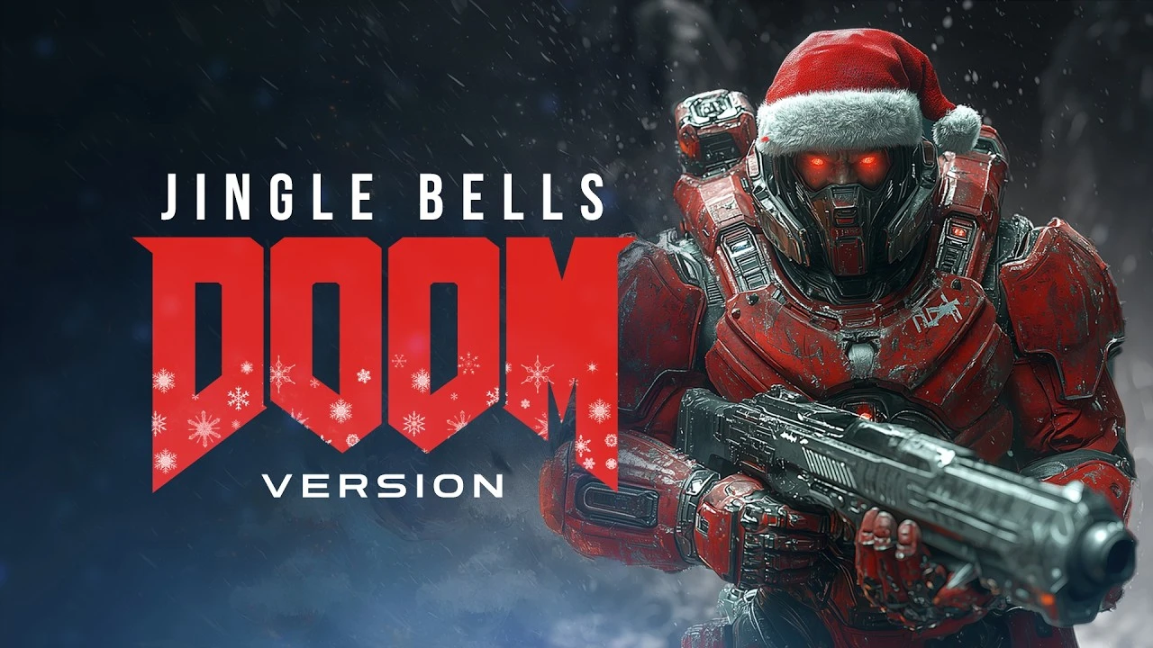 Jingle Bells в стиле DOOM - праздничный кавер от Andy Strider