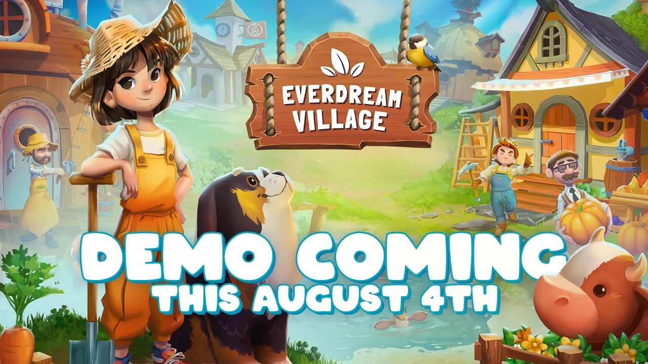 Уют, магия и превращения: в Steam вышло демо Everdream Village - нового симулятора фермы