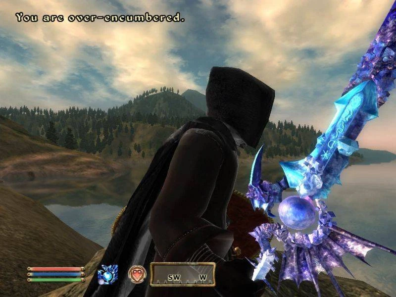 TES 4 Oblivion "Меч Soul Calibur"