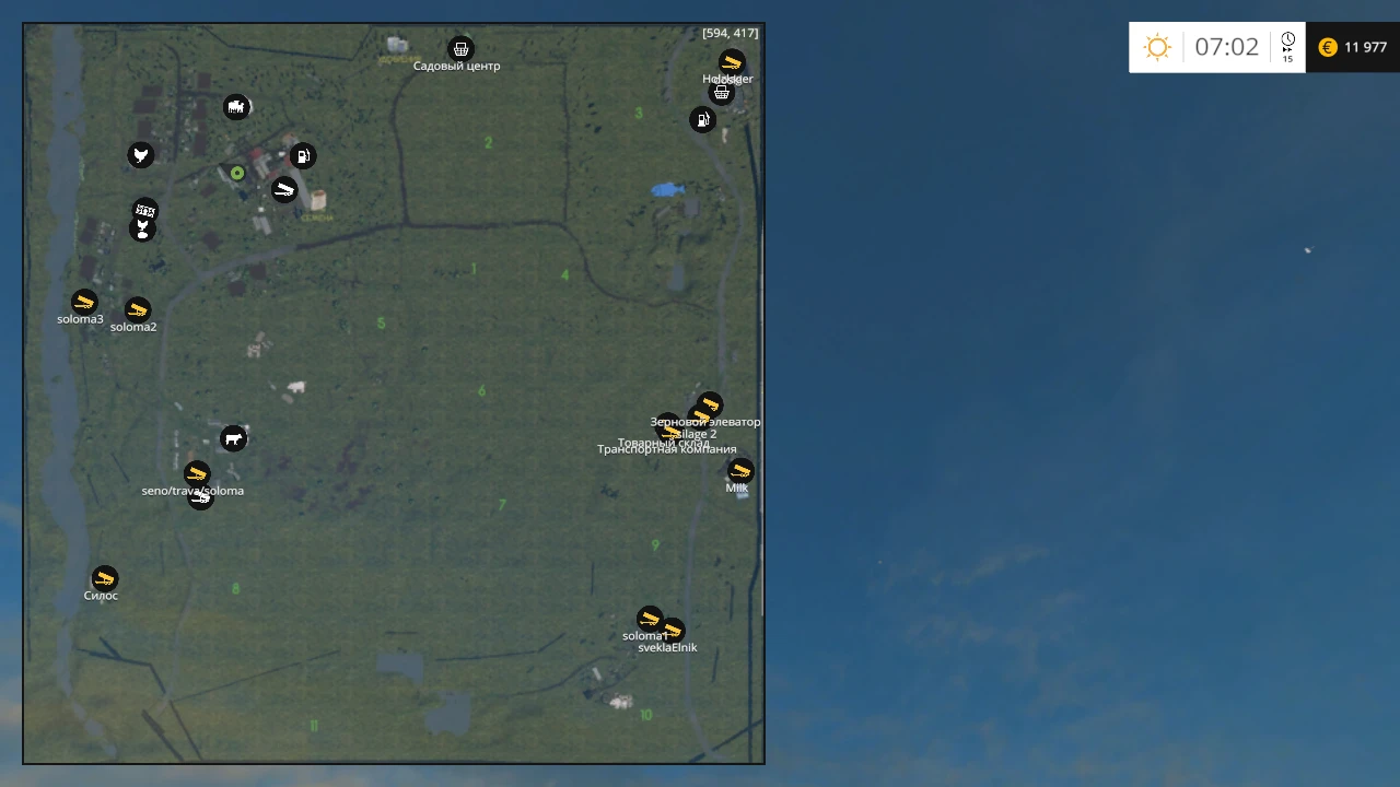 Farming Simulator 15 "Карта Курай Ех"