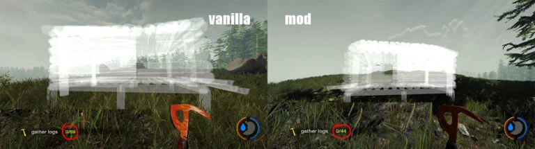 Forest "ModApi | Easy Building | Легкое строительство"