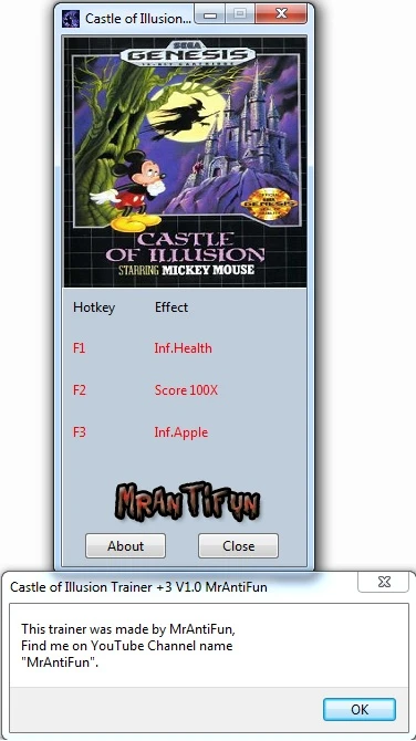 Castle of Illusion: Трейнер/Trainer (+3) [1.0] {MrAntiFun}