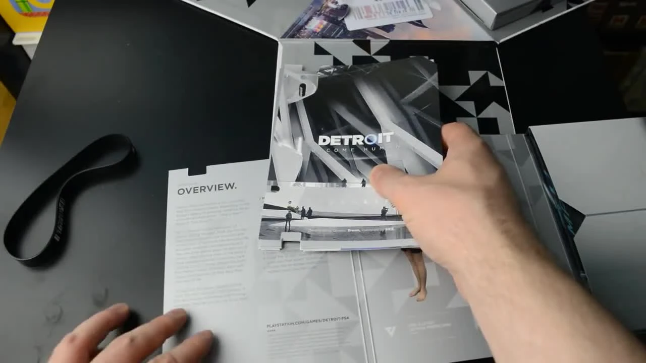 Unboxing Detroit: Become Human - Press Kit Edition