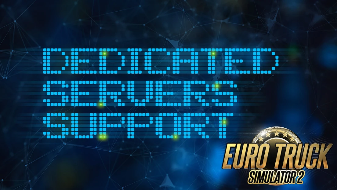 Для режима Конвой в Euro Truck Simulator 2 появилась поддержка выделенных серверов