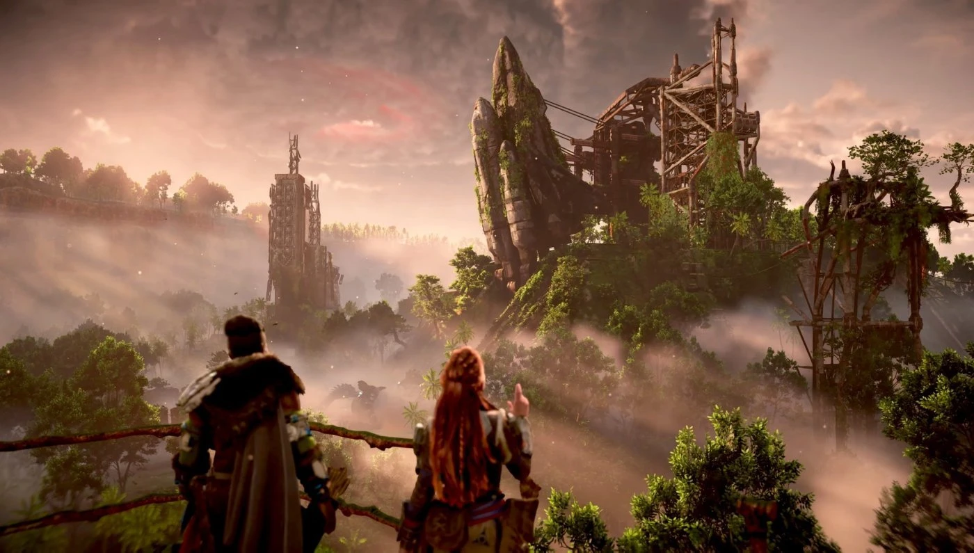 Новые скриншоты Horizon Forbidden West демонстрируют потрясающие пейзажи и персонажей