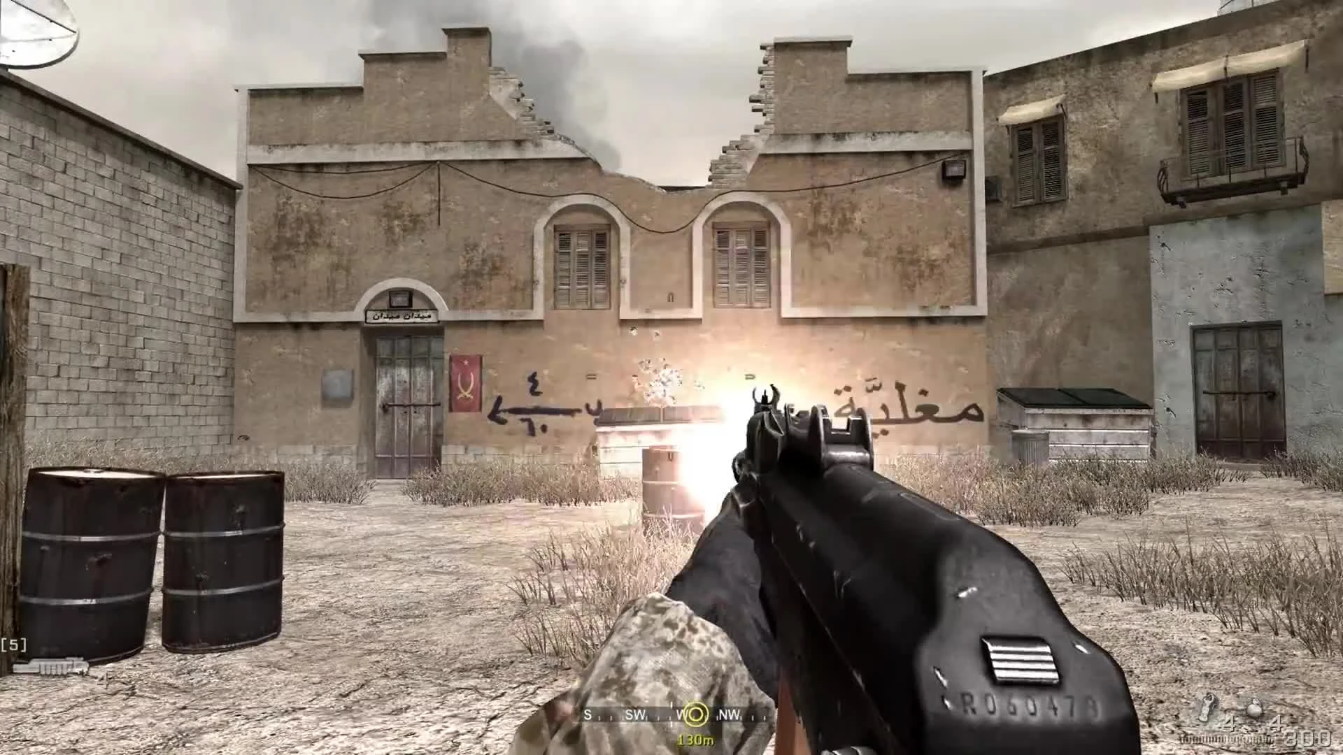 COD 4 MW Remastered vs COD 4 MW - звук оружия