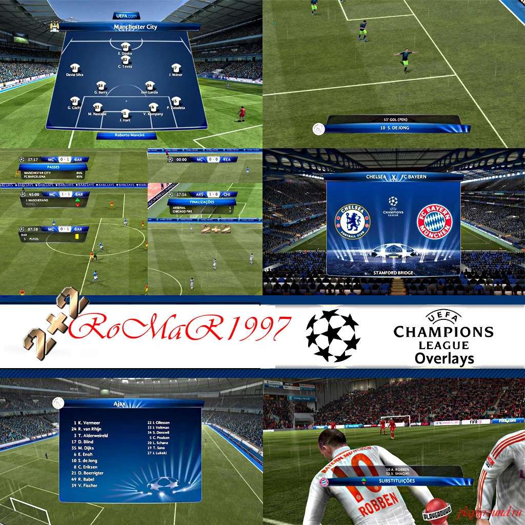 FIFA 14 2+2 TV "UEFA Europa League Scoreboard " , "UEFA Champions League Scoreboard "