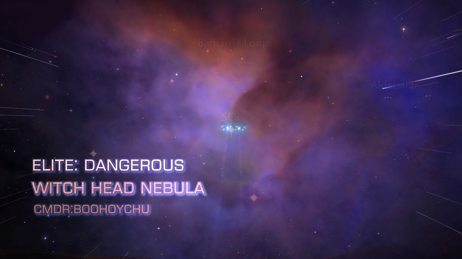 Elite Dangerous - Witch Head Nebula (Video Сinematic)