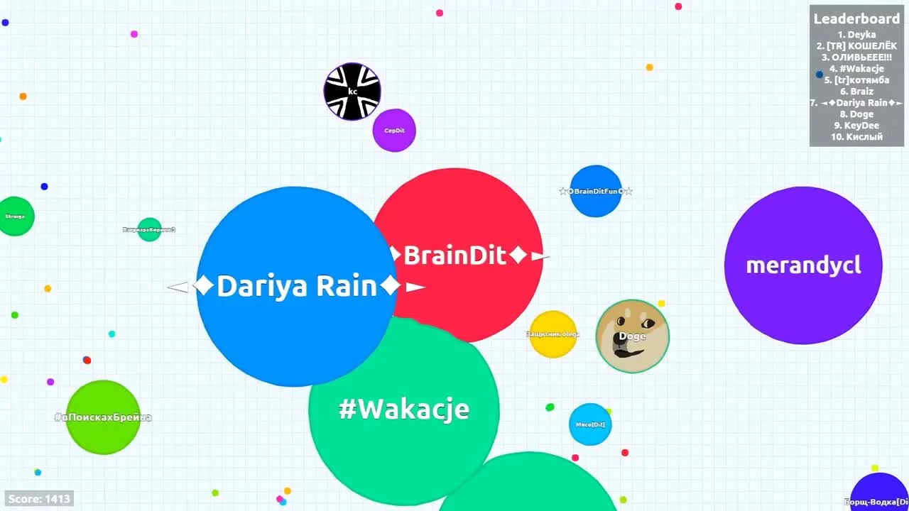 Agario - Самая весёлая сходка