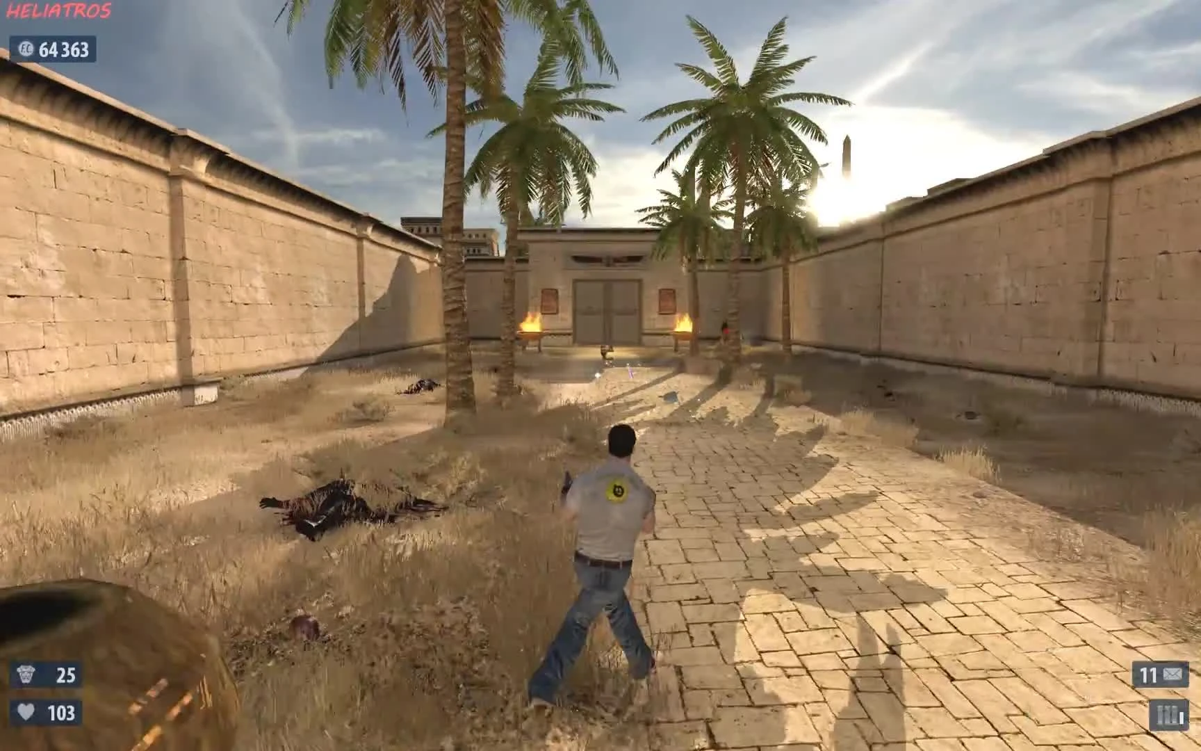 Прохождение Serious Sam HD LOTB. Без ранений. #2 Святые Духи (все секреты)