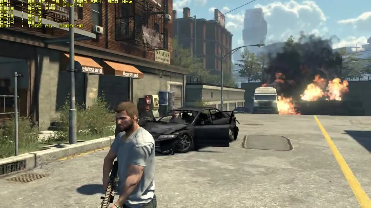 Тест Inversion запуск на слабом ПК (4 ядра, 4 ОЗУ, GeForce GTX 550 Ti 1 Гб)