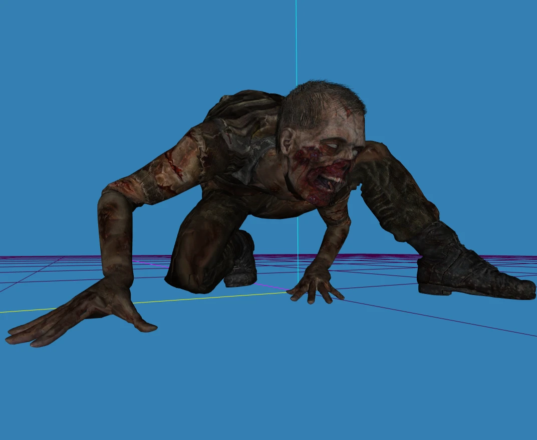 S.T.A.L.K.E.R.: Shadow of Chernobyl "Билдовский HD'шный Снорк и его варианты, Снорки из ЧН и американский Зомби."