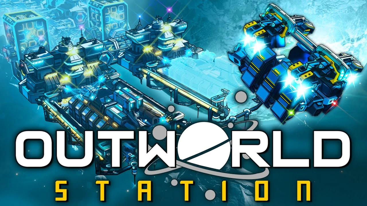 В симулятор космической фабрики Outworld Station добавили калькулятор, чертежи и другие инструменты