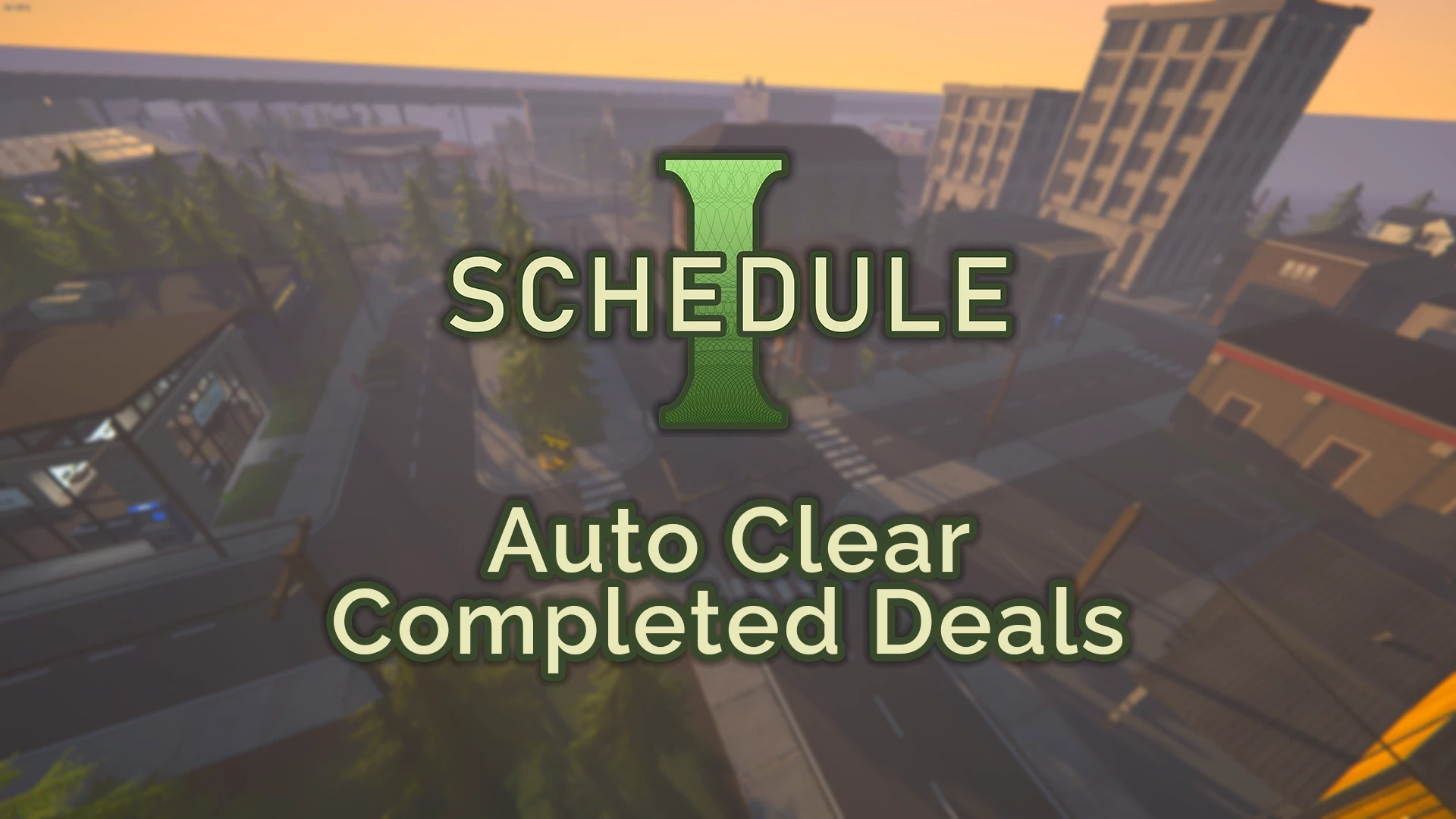 Schedule I "Auto Clear Completed Deals - Автоматически очистить завершенные сделки"