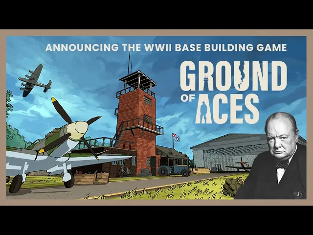 Игра Ground of Aces, посвященная строительству авиабаз времен Второй мировой войны, скоро выйдет на Kickstarter