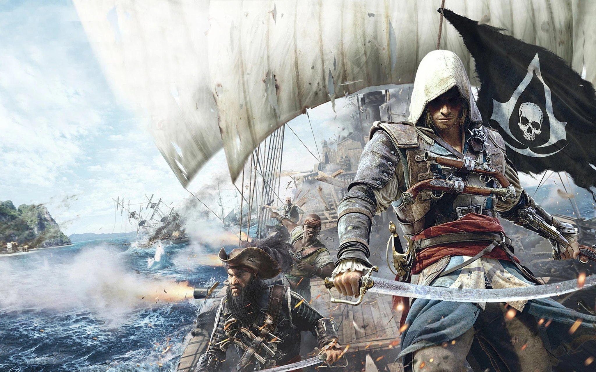 Страница Assassin's Creed IV: Black Flag в Steam указывает на появление новых функций для игры