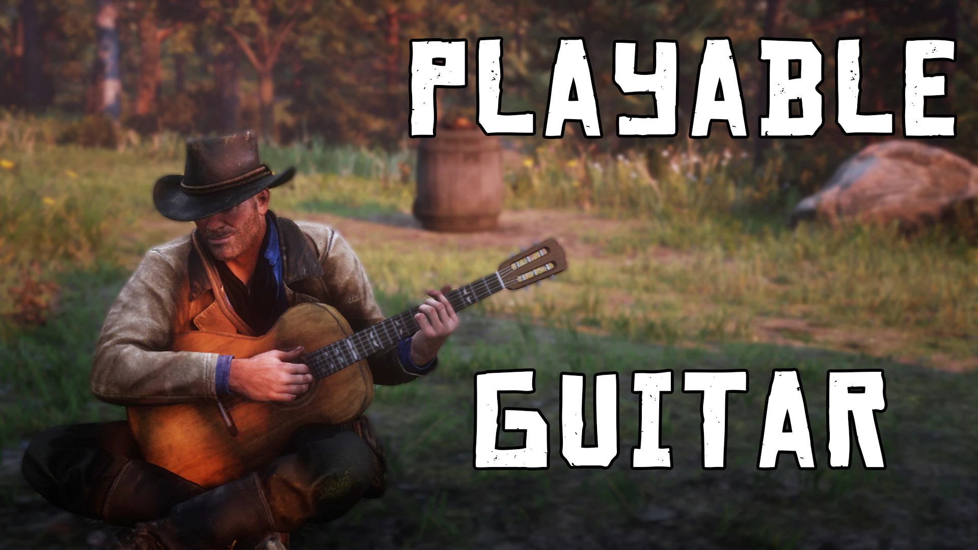 Red Dead Redemption 2 "Игра на гитаре"