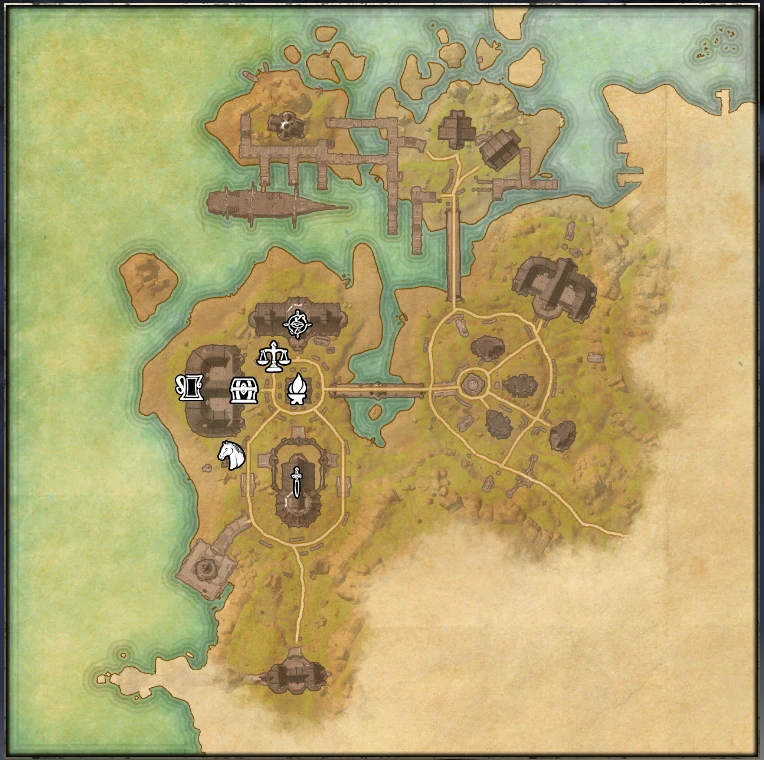 The Elder Scrolls Online - Локации - Валенвуд (Valenwood) - Malabal Tor - Velyn Harbor