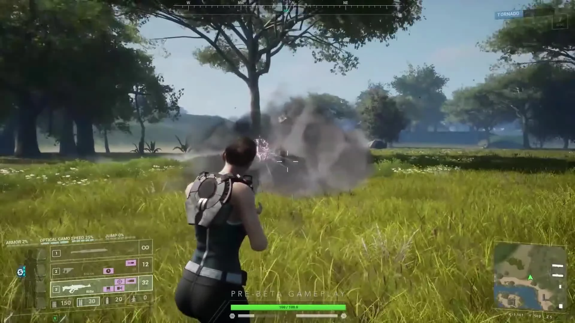 Дебютный геймплей "королевской битвы" Stormdivers